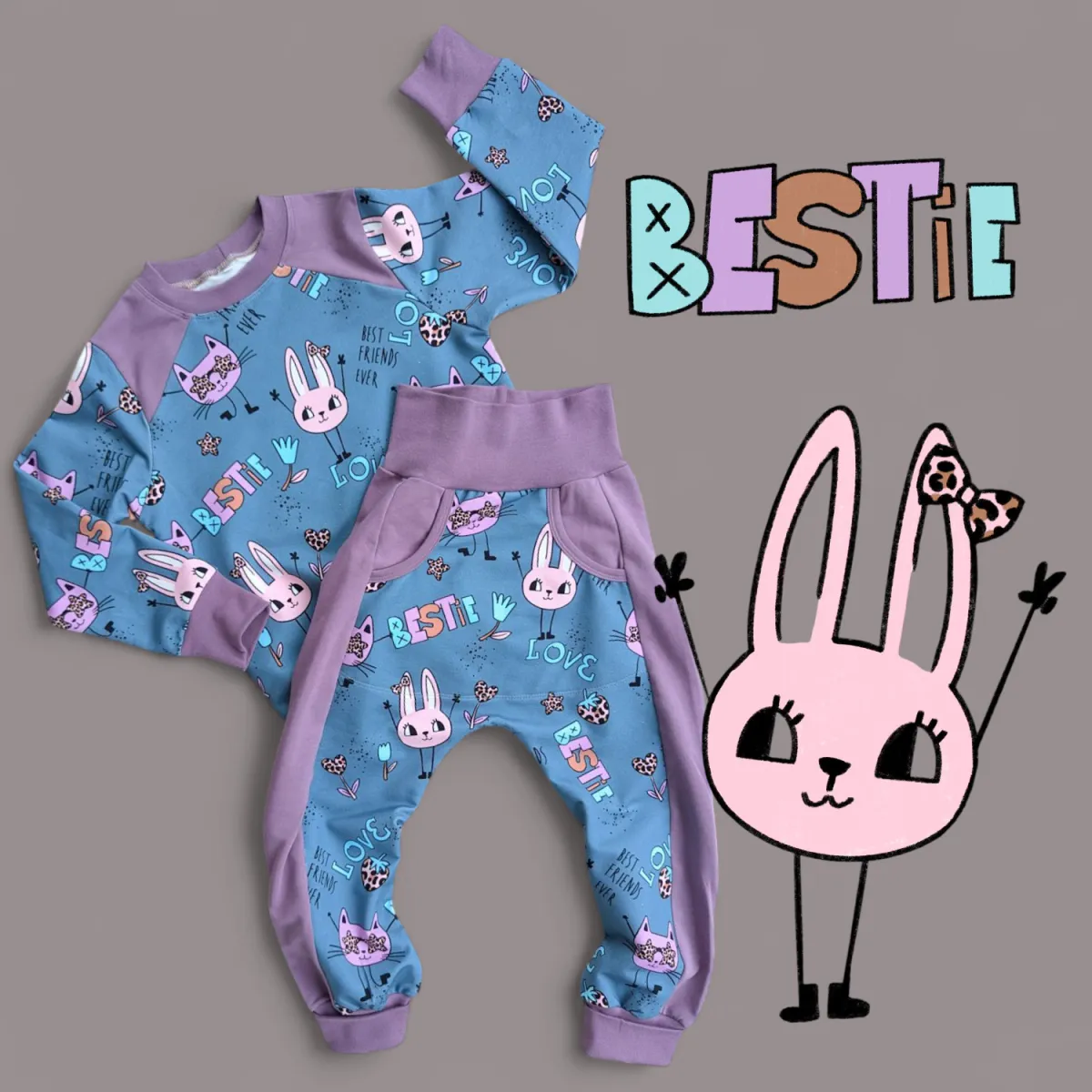 Sett str 116 - Bestie lilla