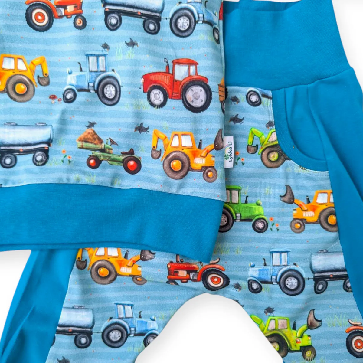 Sett str 104 - traktor på rekke og rad