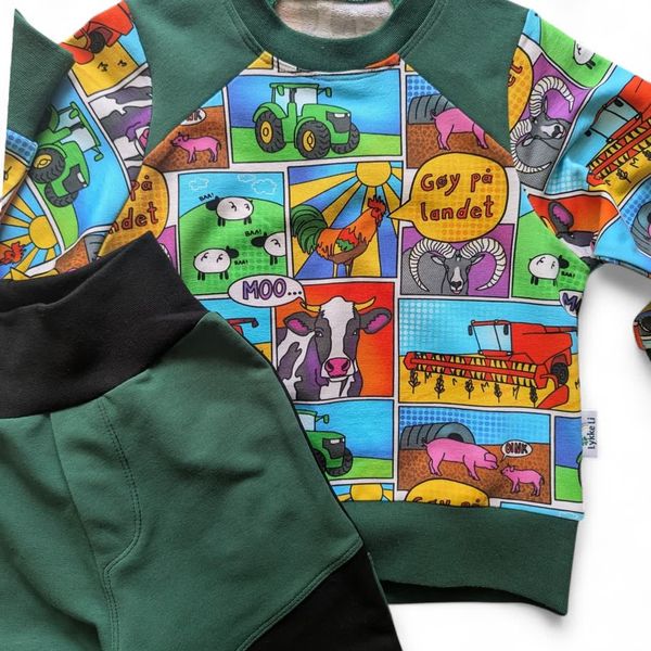 Hovedbilde Sett str 86 - Gøy på landet