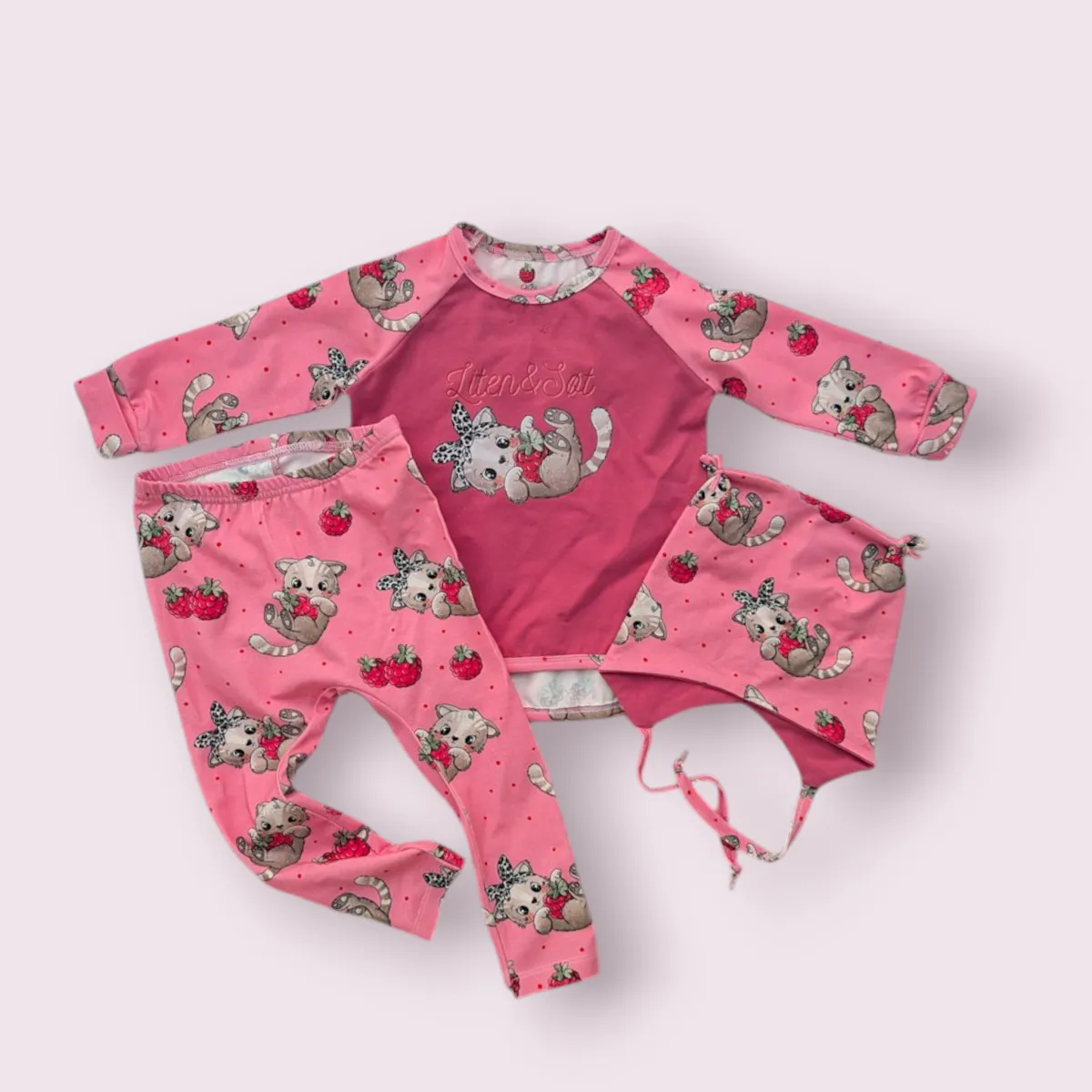 Pus & Bringebær - Jersey - Metervare