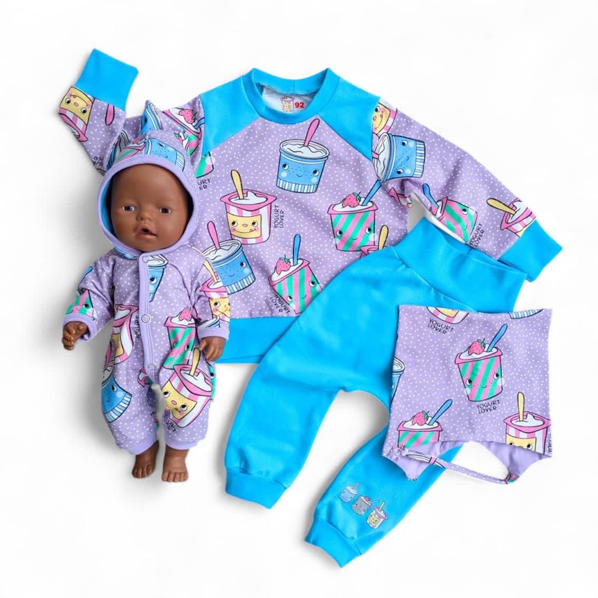 Sett str 92 - yogurt Lover 🩷